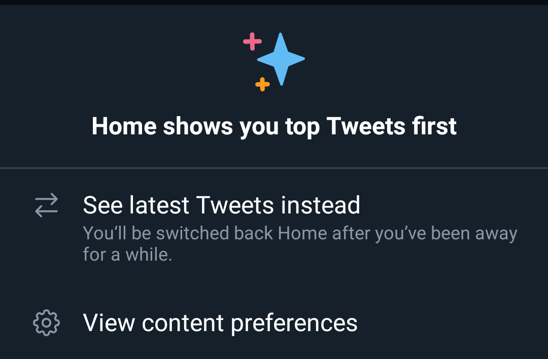 Twitter Home