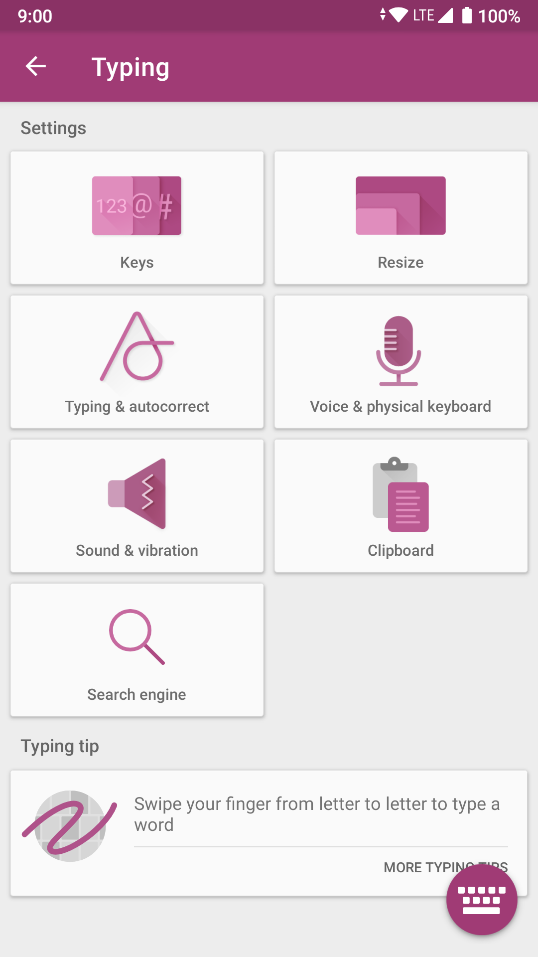 SwiftKey Keyboard Search