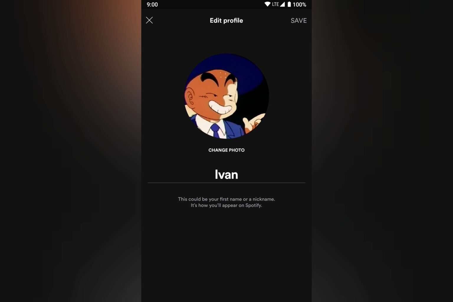 Cara mengubah foto dan nama profil di Spotify Aplikasyik