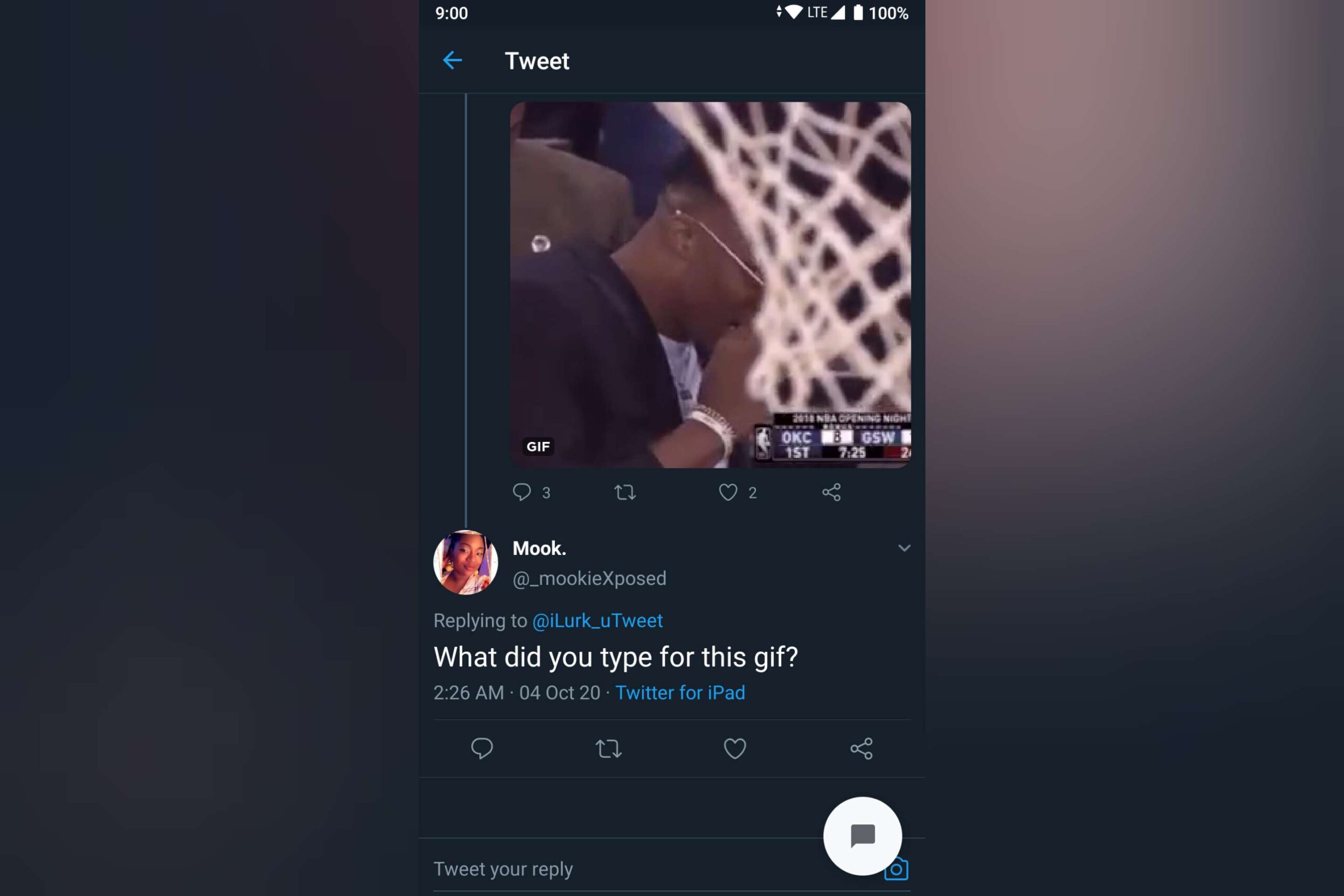 Twitter - Gif search